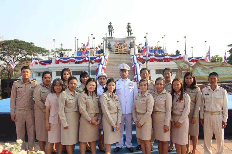 งานรัฐพิธี วันยุทธหัตถีของสมเด็จพระนเรศวรมหาราช ประจำปี 2561