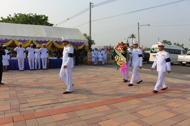 งานรัฐพิธีวันคล้ายวันสวรรคตสมเด็จพระนเรศวรมหาราช ณ พระบรมราชานุสาวรีย์สมเด็จพระนเรศวรมหาราชฯ วัดป่าโมกวรวิหาร