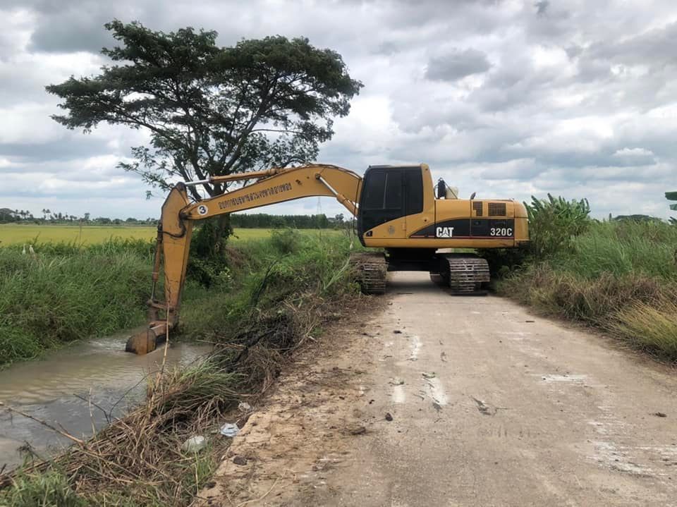 ขุดลอกคลองบางน้อยวันที่ 3